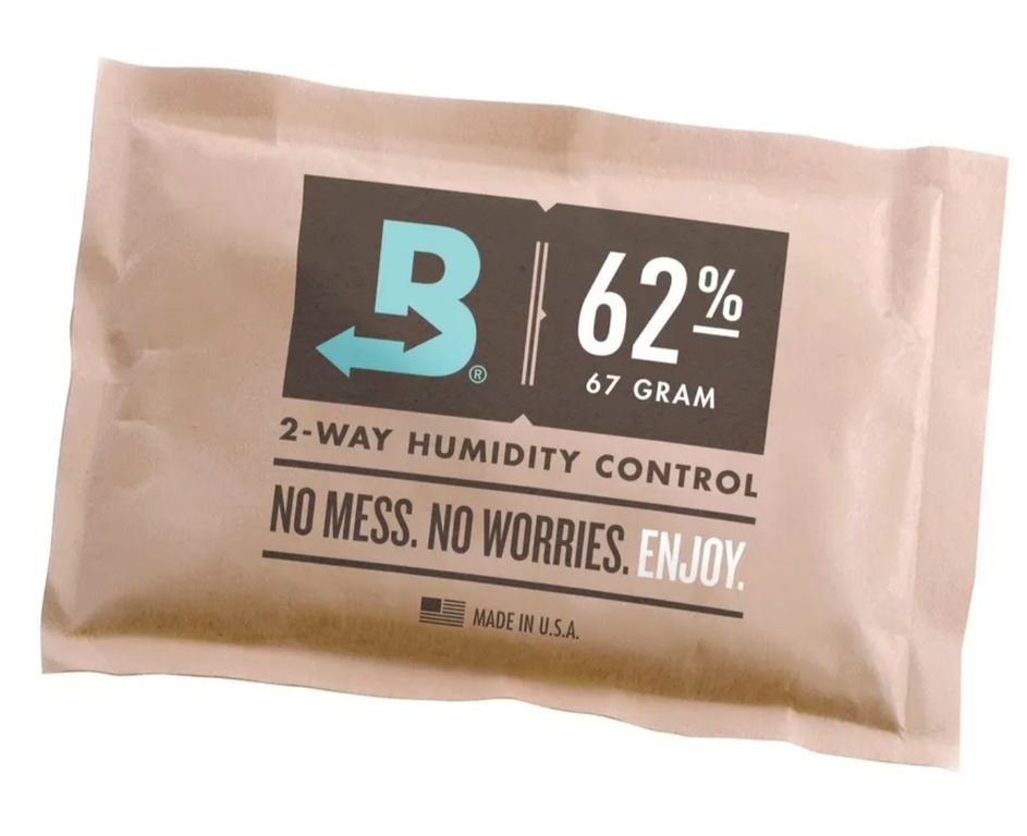 1 Boveda Pack 62% 67gr Control Humedad 2 Vias