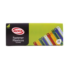 ADIX - Fastener Plástico de 2 piezas 50u Surtidos