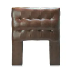 GENERICO - Respaldo 1,5 Plazas Pu Café Oscuro Cp Alice