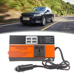 GENERICO - Inversor Convertidor De Voltaje Para Vehiculos Corriente 12v
