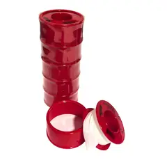 GENERICO - Pack X5 Teflon Maestro Tres Cuartos 10mt Cinta Selladora Para Agua