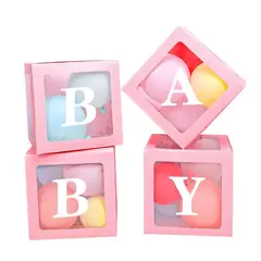 ATURE - Cubos Decoración Baby Shower Boxes Cajas De Ducha Para Bebé