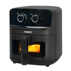NAPPO - Freidora de Aire 1500W 4,5L Aire Caliente 360 Grados