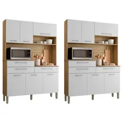 MOVELARIA - Combo 2 Kits 8 Puertas Kit Orion K08X2