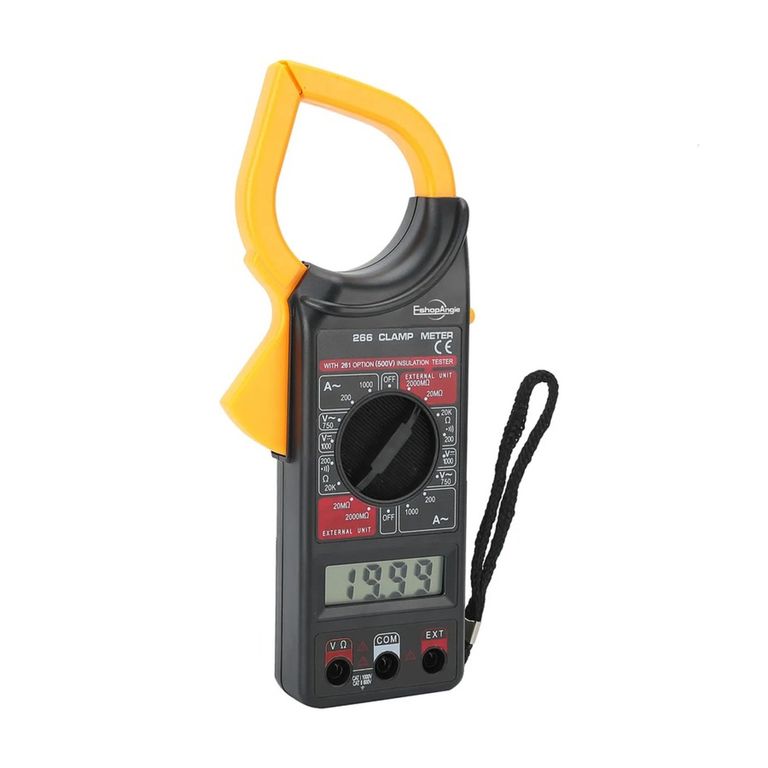 MULTITESTER DIGITAL DE TENAZA SERIE DT-266 AMPERIMETRO