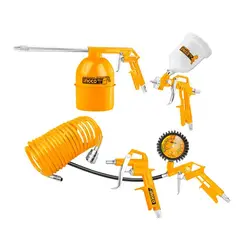 INGCO - Set Pistolas Neumaticas 5 Piezas Ss Akt0053-1