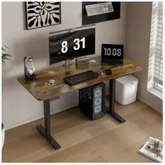 HOMER DESIGN - Escritorio Altura Ajustable Eléctrico 140cm Profesional