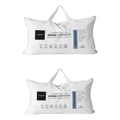 CANNON HOME - Pack 2 Almohadas Cannon King Premium 50x90 – 240 Hilos Blanca