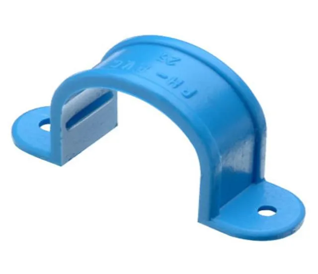 ABRAZADERA OMEGA PVC 25 MM