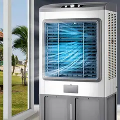 SHOP EHOME BAG - Enfriador Evaporativo De Aire Con Ruedas Industrial 80 Litro Blanco