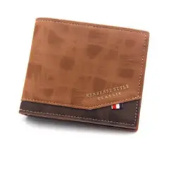 GENERICO - Billetera linda para hombre de cuero sintetico