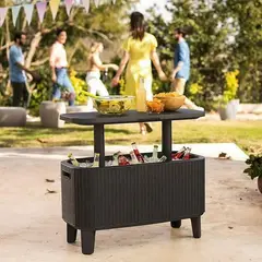 KETER - Cooler para Jardin de Bevy Bar