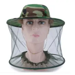 GENERICO - Sombrero Malla Protector Insectos Mosquito Abejas Apicultur