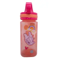 KEEP TITANIO - Botella Cuadrada Minnie Disney Patch Licencia