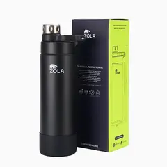 ZOLA OUTDOORS - Botella Térmica 720 ML CLASICA NEGRA