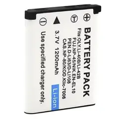 GENERICO - Batería Compatible con Olympus LI-40B Fuji NP-45 Nikon EN-EL10 LI-42B