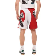 GENERICO - Short Hayabusa CHIKARA Fight Shorts UNISEX ROJO M