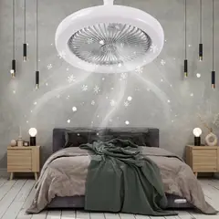 MOVI - Ventilador de Techo 3 en 1 con Luz LED– Comodidad y Estilo en tu Hogar