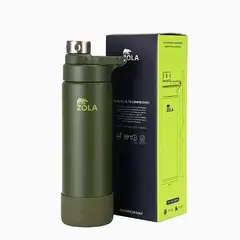 ZOLA OUTDOORS - Botella Térmica Zola Clásica Pro 720 ml Verde Militar