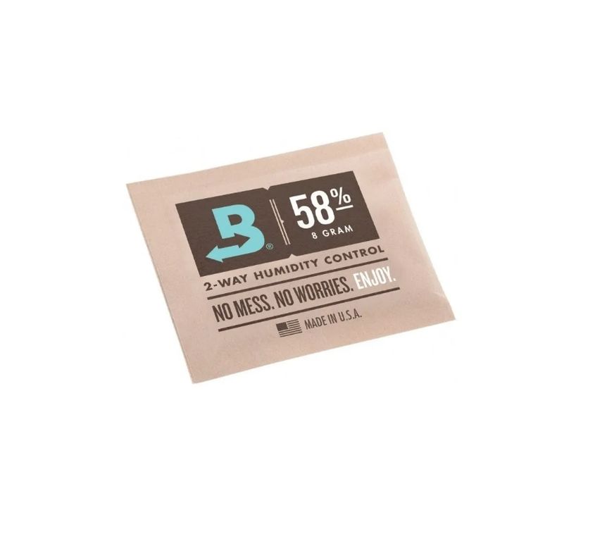 1 Boveda Pack 58% 8gr Control Humedad 2 Vias