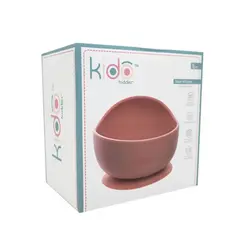 KEEP TITANIO - Bowl Silicona Beige Ventosa Kido Toddler