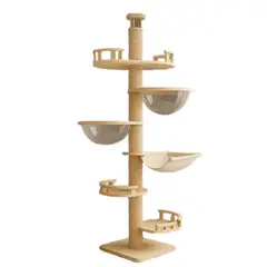 SUKEA - Torre Rascador Para Gato Tipo Arbol N4 230-260CM