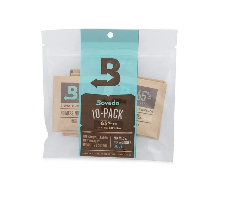 10 Sobres Boveda Pack 65pct 8gr Control Humedad 2 Vias