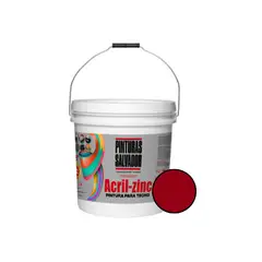 GENERICO - TINETA ACRIL-ZINC TERRACOTA 16LTS