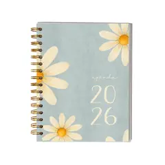 GENERICO - Agenda 2026 con fecha flores - 12 meses espacio nota