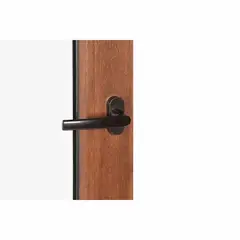 GENERICO - Ventana Corredera 100x100 cm Termopanel PVC Nogal