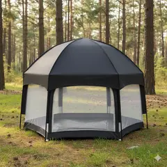 BEBESIT - Carpa Outdoor Clik Con Toldo de Protección Solar y Estacas