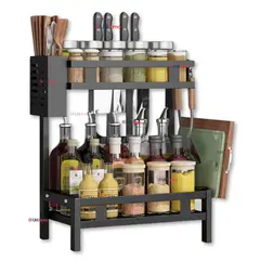 LINE - Estante Organizador Para Especias Cocina Especiero 2 Niveles