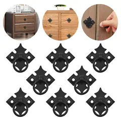 ATURE - Hierro Artesanal 8 Piezas Juego De Manijas De Muebles