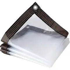 KUANGYE - Lonas Transparentes Resistentes Impermeables 4x6 M