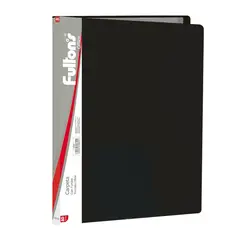 FULTONS - Carpeta Archivadora 40 Fundas Transparente Tamaño A4