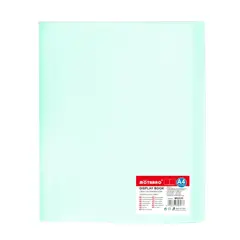 MOTARRO - Carpeta Archivadora Color Pastel 20 Fundas Transparentes A4