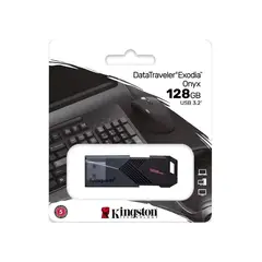 GENERICO - Memoria Flash USB Kingston 128GB 32 Exodia Onix Color Negra