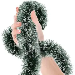 GENERICO - Guirnalda Navideña Decorativa 5m Adorno Navideño Nevado