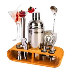 GENERICO - Kit Coctelera Bartender De Acero Inoxidable De 750cc 12 Pzs
