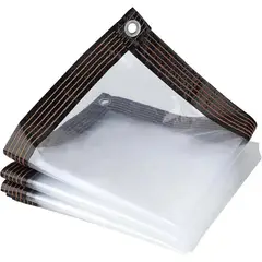 KUANGYE - Lona Multiuso 3×6 M Con Ojales Impermeable Y Resistente