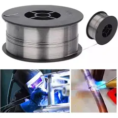 ANENG - Alambre tubular flux core 08mm 1kg E71t-gs Hilo Soldar Sin Gas
