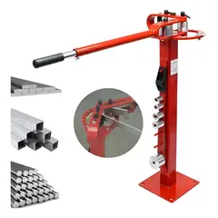 KUANGYE - Dobladora Curvadora De Con Pedestal Para Fierro Y Pletinas