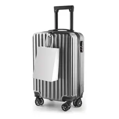 SUPERCENTER - Maleta De Gancho Viaje Pequeña Equipaje Cabina Chica De Mano Gris
