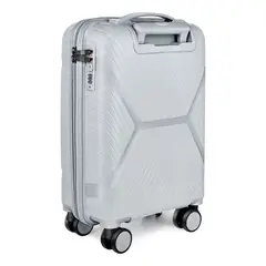 SUPERCENTER - Maleta Viaje Pequeña Equipaje Cabina Con Ruedas Gris.