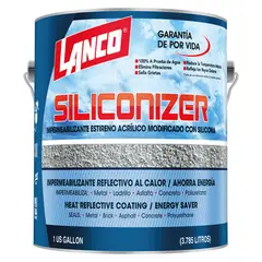 LANCO - Sellador de Techos Siliconizer 1GL Blanco
