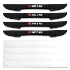 GENERICO - Set Protector Goma Puerta Retrovisor Auto para Nissan