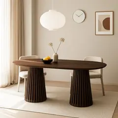 MEDULAR - Mesa de comedor Palisade 6 personas