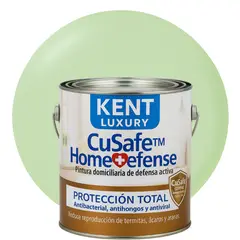 KENT - ESMALTE AGUA - CuSafe™ Home Defense Antibacterial - 4L VERDE PISTACHO