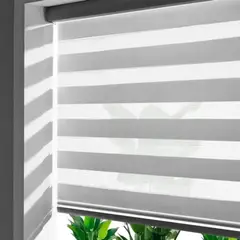 GENERICO - Supercenter Paños Cortina Roller Velo Liso 90x240cm Blanco