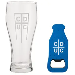 GENERICO - Set Cervecero Cruzado Oficial CDUC Shopero y Destapador